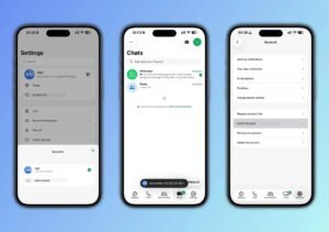 Streamline your communication with dual account access on WhatsApp for iPhone and simplify your personal and professional life without the hassle of carrying two phones